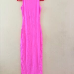 Skims Pink Sleeveless Dress XS